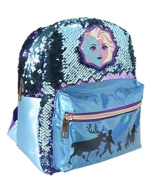 Sac à dos La Reine des Neiges 2 à paillettes fille - Disney