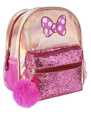 Batoh Minnie Mouse s pomponom pre dievčatá v ružovej farbe - Disney