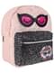 Mochila LOL Surprise peluche rosa  para menina 