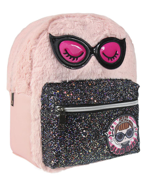 Różowy pluszowy plecak LOL Surprise dla dziewczynek