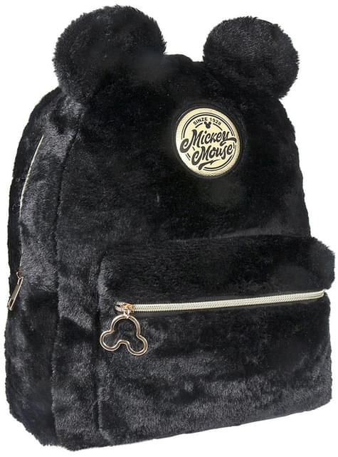mickey mouse plush backpack