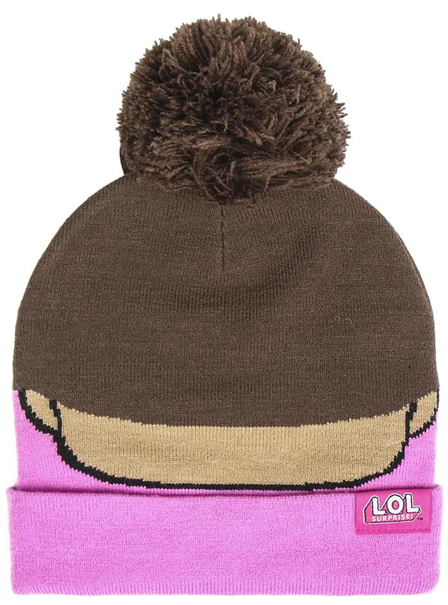 Gorro LOL Surprise rosa para menina