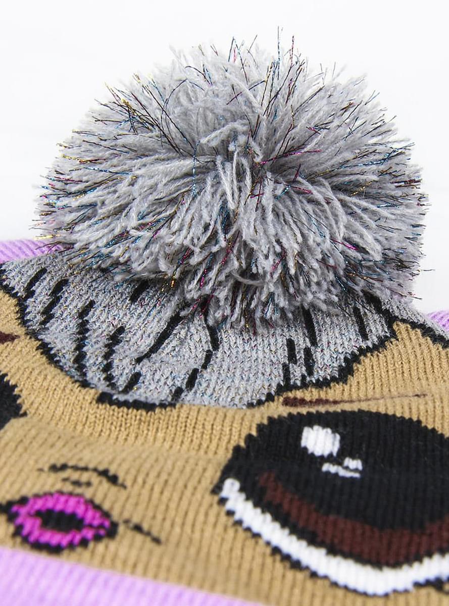 Bonnet LOL Surprise avec pompon fille
