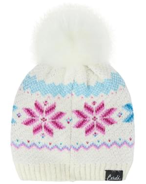 Bonnet La Reine des Neiges 2 blanc fille - Disney