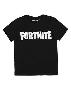 Μαύρη παιδική μπλούζα Fortnite