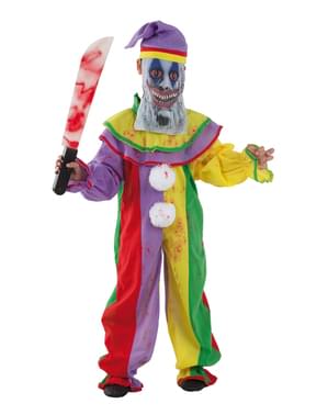 Disfraz de payaso psicópata infantil