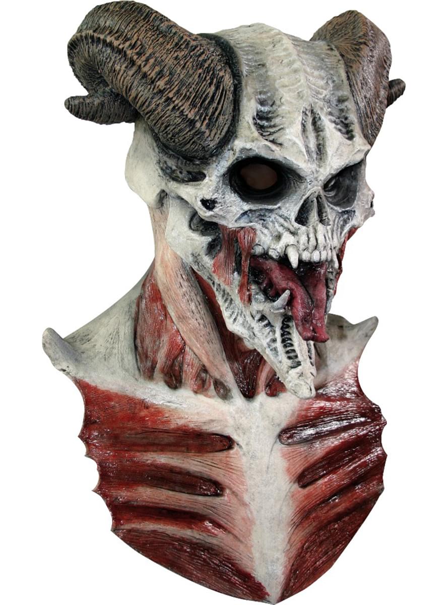 Ördög Koponya Halloween maszk