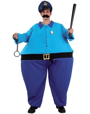 Knubbig polischef Maskeraddräkt Herr