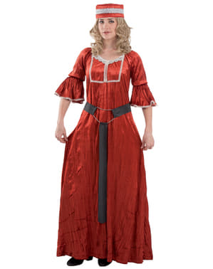 महिलाओं की मध्यकालीन दासी पोशाक