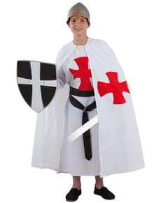 Costume da templare medievale da bambino