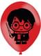 6 globos de Harry Potter surtidos (28 cm) - Lumos Collection