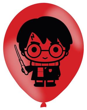 6 assorted Harry Potter balloons (28 cm) - Lumos Collection