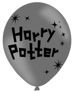 6 globos de Harry Potter surtidos (28 cm) - Lumos Collection