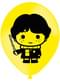 6 globos de Harry Potter surtidos (28 cm) - Lumos Collection