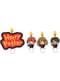 4 formede Harry Potter stearinlys - Lumos Collection