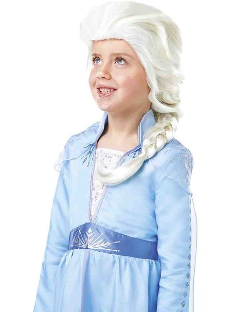Parrucca Elsa per bambina - Frozen 2. I più divertenti