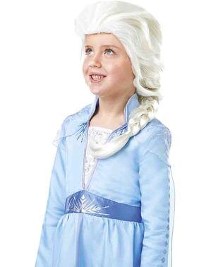 Peluca de Elsa Frozen 2 para niña