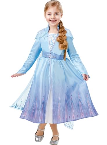 Buy Disney Frozen 2 Elsa Costume for Girls, Classic Dress and Cape Outfit,  Toddler Size Small (2T), Child XX Small Online at Low Prices in India -  Amazon.in