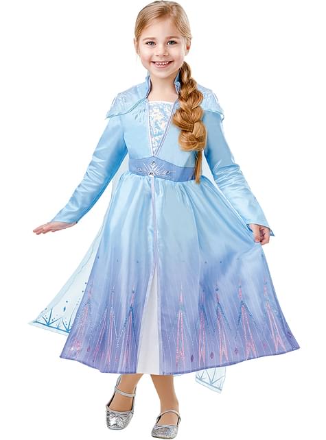 Elsa Frozen deluxe costume for girls - Frozen 2. The coolest