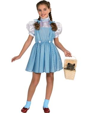 Kızlar Dorothy Oz Büyücüsü deluxe kostüm