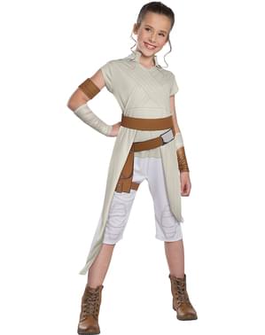 Fato de Rey Star Wars Episódio 9 classic para menina