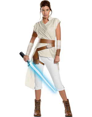 Rey Star Wars Episode 9 premium kostyme til damer