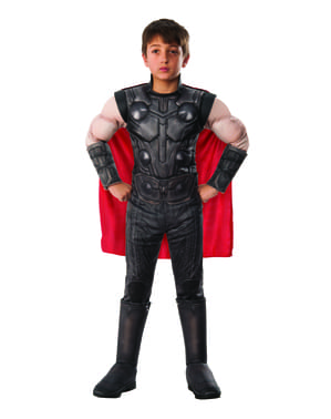 Costum Thor pentru băiat deluxe – The Avengers