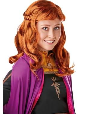 Peruca de Anna Frozen para mulher - Frozen 2