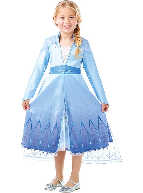 Déguisement Princesse Elsa - La Reine des neiges T : L (7-8 ans