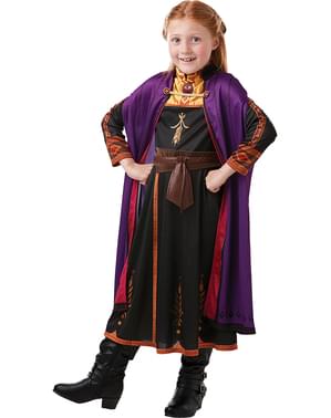 Costum Printesa Anna Classic pentru fată – Regatul de gheață 2 (Frozen)