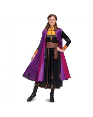 Deluxe Anna kostum za ženske - Frozen