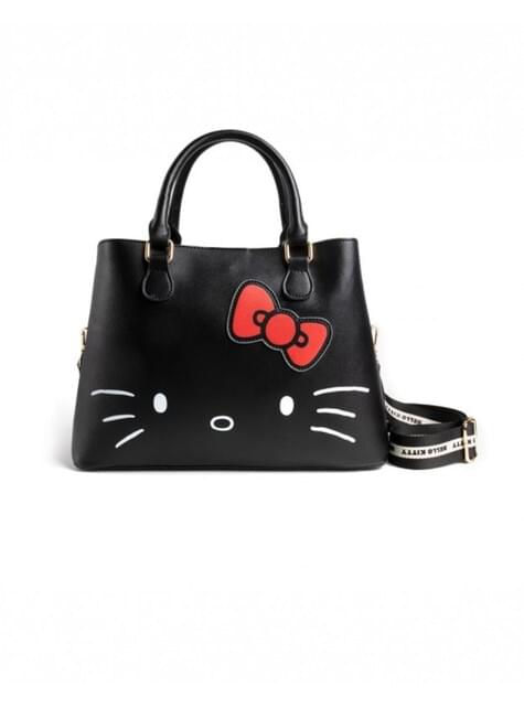 black hello kitty purse