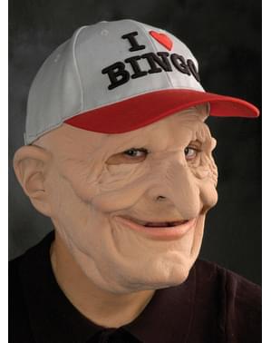 Masque grand-père bingo en latex