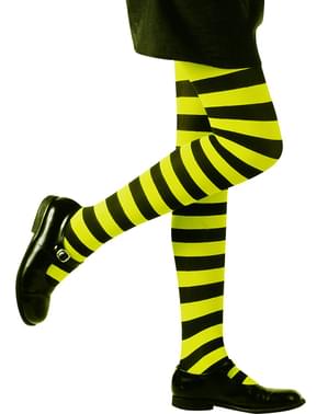 Striped tights for girl