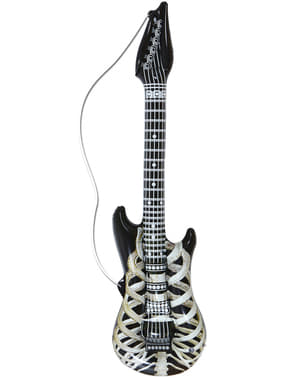 Nafukovacia skeletová rocker gitara