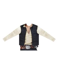 Camisola de Han Solo hiper-realista para menino