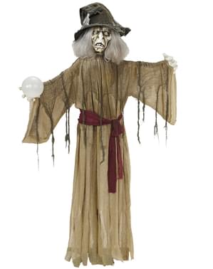 Figura decorativa de bruja endemoniada