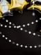 Garland with silver stars (3.6 m)