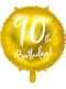 Balon 90 th Birthday auriu (45 cm)