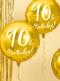 Zelta 90. dzimšanas dienas balloons (45 cm)
