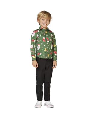 Camisa de natal verde 