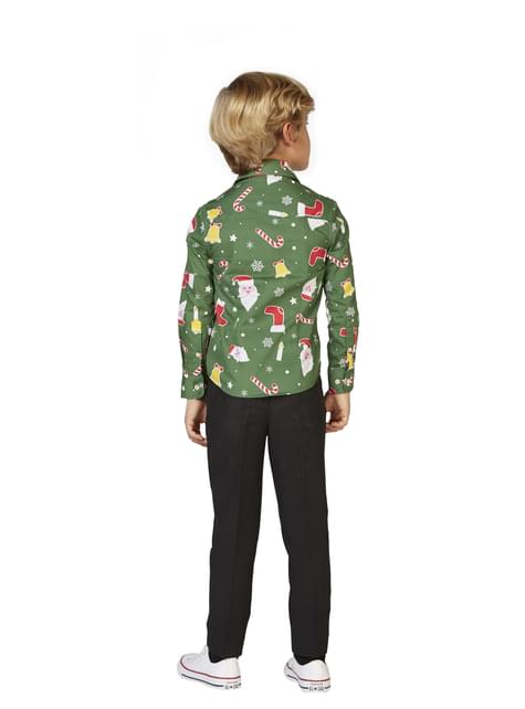 Camisa de Pai Natal Opposuits para menino - crianças