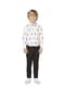 Camisa Blanca con pingüinos para niño - Opposuits