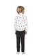Camisa Blanca con pingüinos para niño - Opposuits