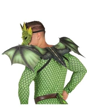 Aripi de dragon verde pentru adult