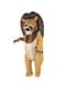Inflatable lion costume for adults