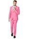 Fato cor-de-rosa