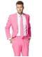 Fato cor-de-rosa