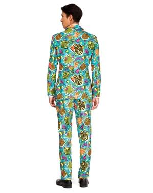 Opposuits Retro 90s Suit in Blue
