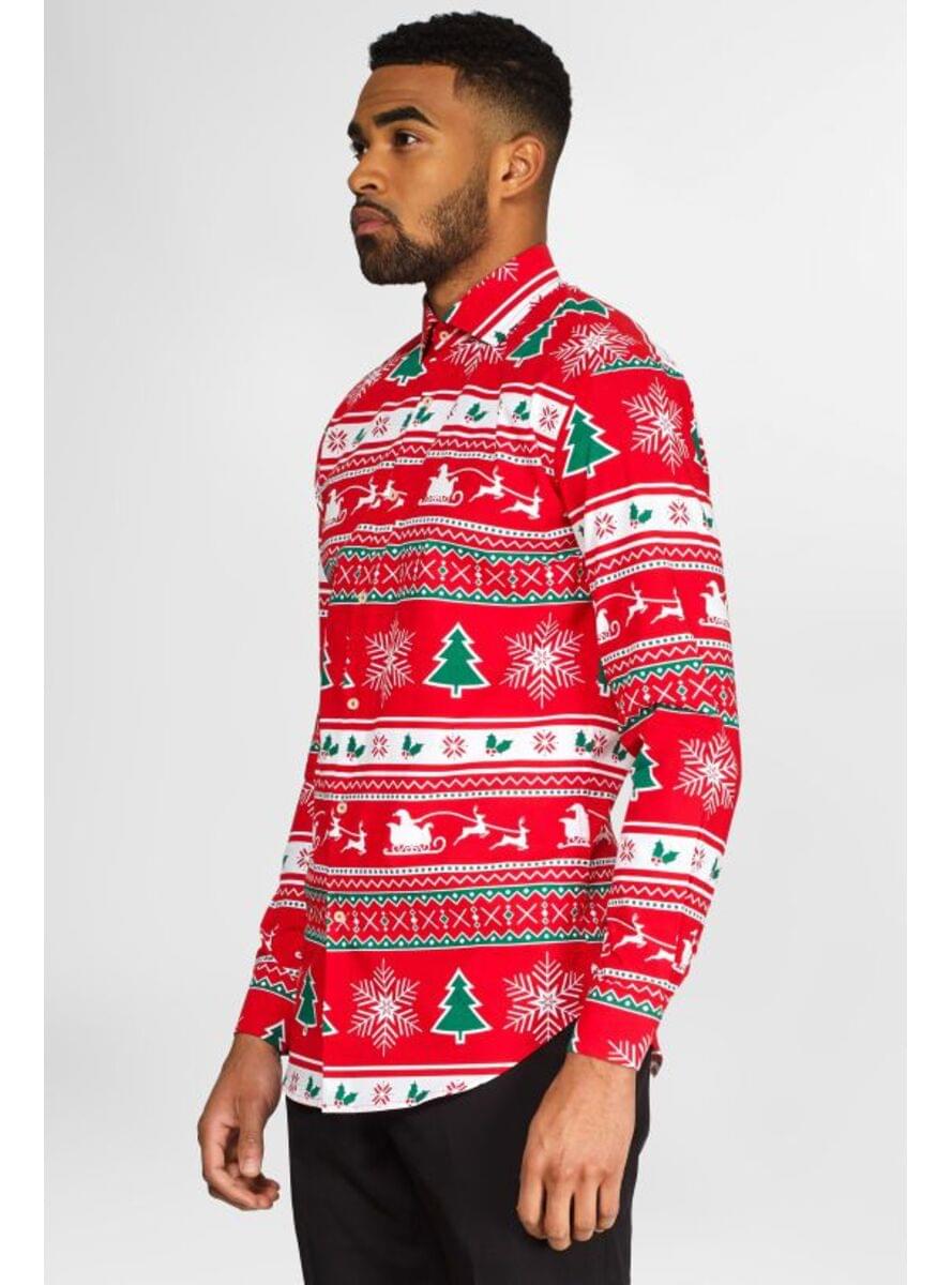 レッドクリスマス「ワンダーランド」シャツ - Opposuits